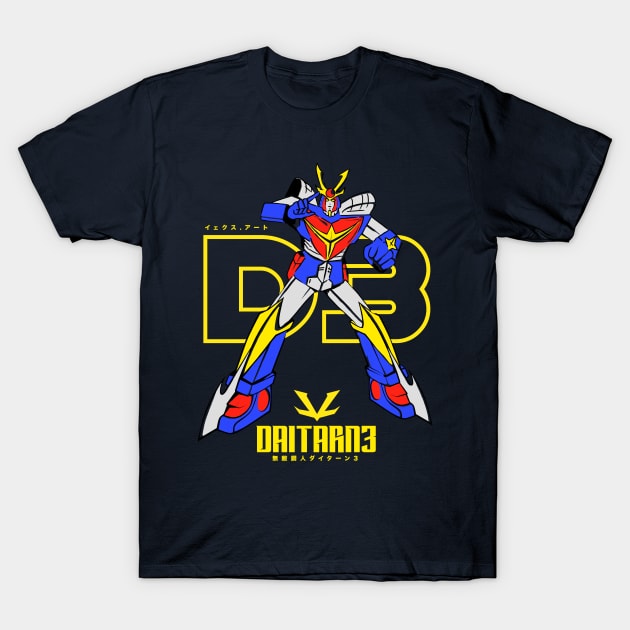 Daitarn 3 Vintage T-Shirt by Yexart